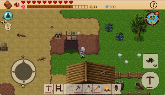 survival rpg open world pixel APK Android