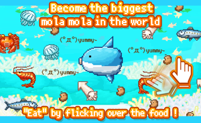 Gameplay screenshot from survive mola mola for Android
