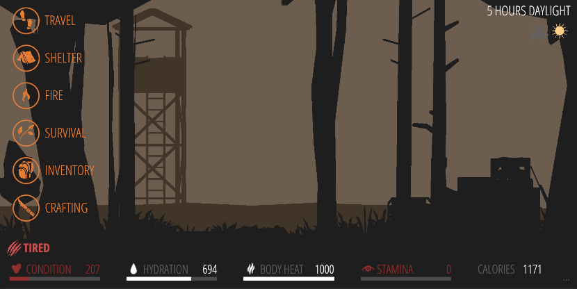 Gameplay screenshot from Survive - Wilderness Survival for Android