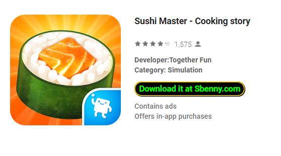 sushi master cooking story