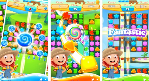 Gameplay screenshot from sweet blast for Android
