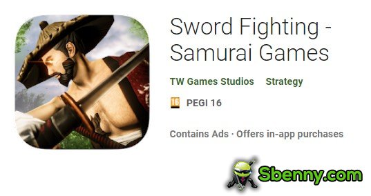 Samurai-Spiele mit Schwertkampf