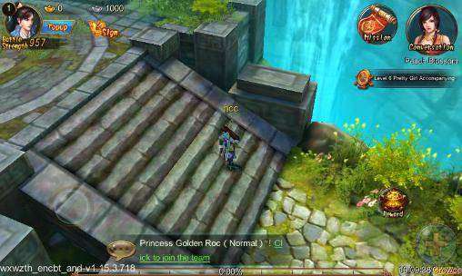 Gameplay screenshot from sword kensin for Android