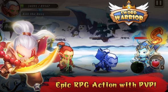 Gameplay screenshot from sword warrior for Android