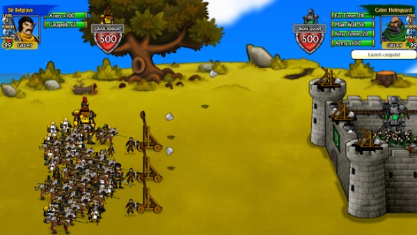 Gameplay screenshot from swords and sandals crusader redux for Android