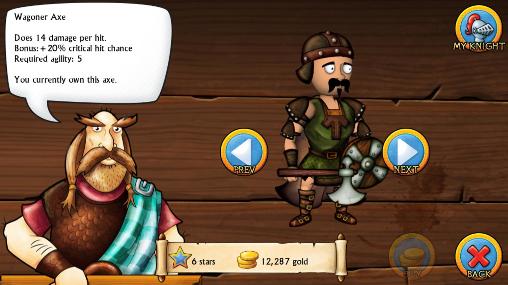 Gameplay screenshot from swords and sandals medieval for Android