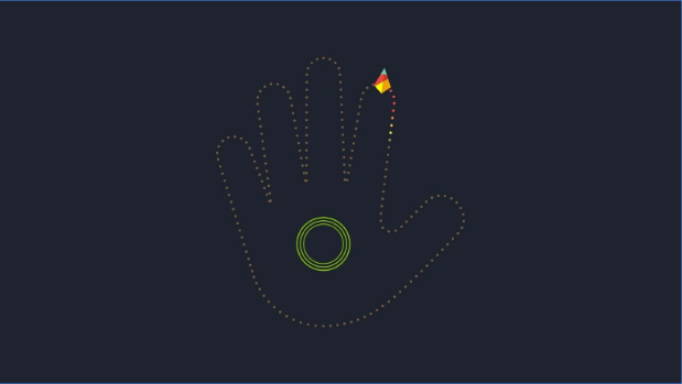 Gameplay screenshot from symmetrica premium for Android