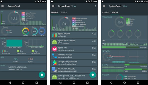 Gameplay screenshot from systempanel 2 for Android