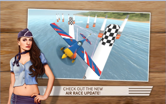 Gameplay screenshot from take off the flight simulator for Android