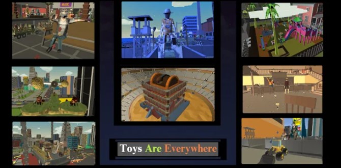 Gameplay screenshot from tale of toys story mode for Android