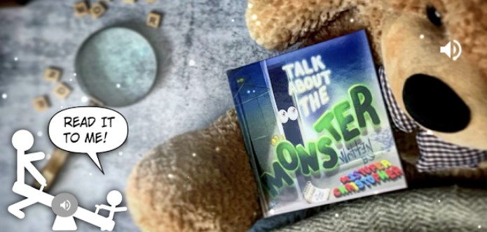 Gameplay screenshot from talk about the monster for Android