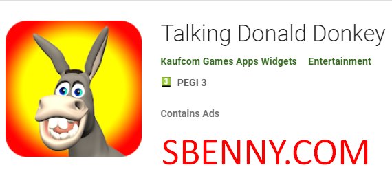 talking donald donkey