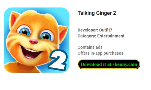 talking ginger 2