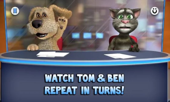 talking tom and ben news MOD APK Android