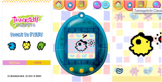Gameplay screenshot from tamagotchi classic for Android