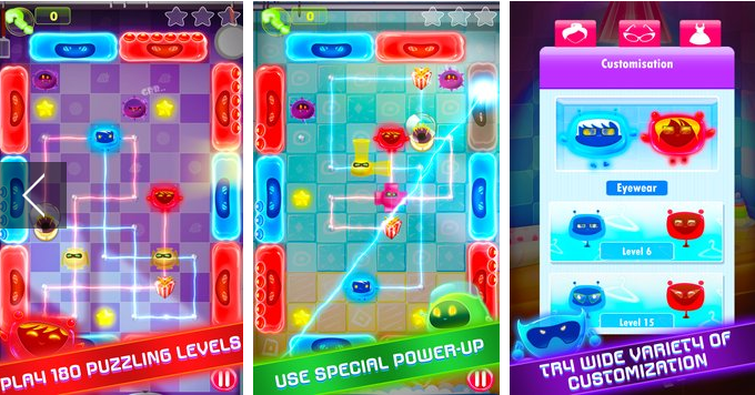 Gameplay screenshot from tangled up for Android