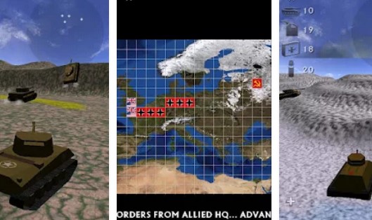 Gameplay screenshot from tank ace reloaded for Android