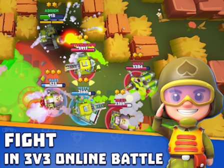 Gameplay screenshot from tanks a lot realtime multiplayer battle arena for Android