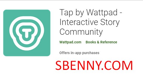 appuyez sur wattpad communauté de l'histoire interactive