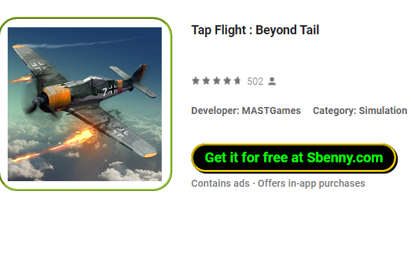 tap flight beyond tail