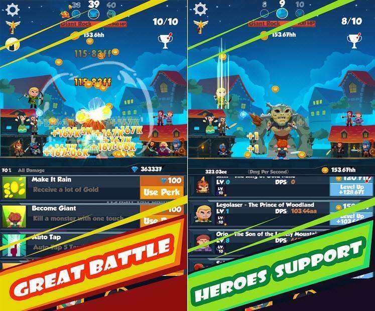 Tap Orcs: Titans MOD APK Android Game Free Download