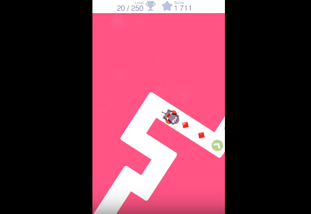Gameplay screenshot from tap tap dash for Android