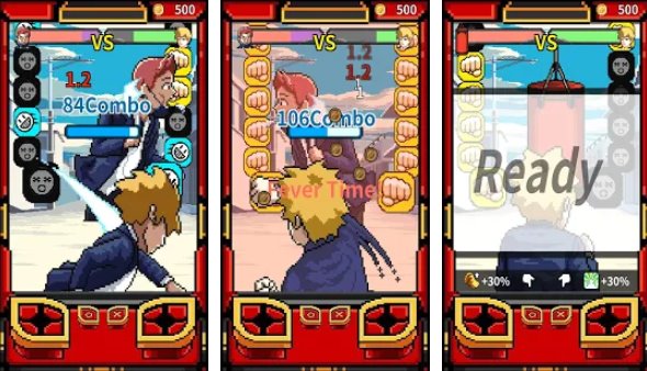 Gameplay screenshot from tap tap punch for Android