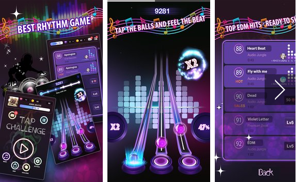 Gameplay screenshot from tap tap reborn for Android