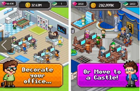 Gameplay screenshot from tap tap trillionaire for Android