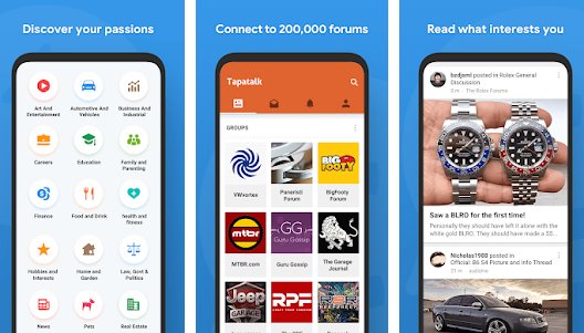tapatalk pro 200,000 plus forums MOD APK Android