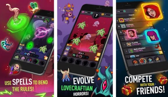Gameplay screenshot from taponomicon for Android