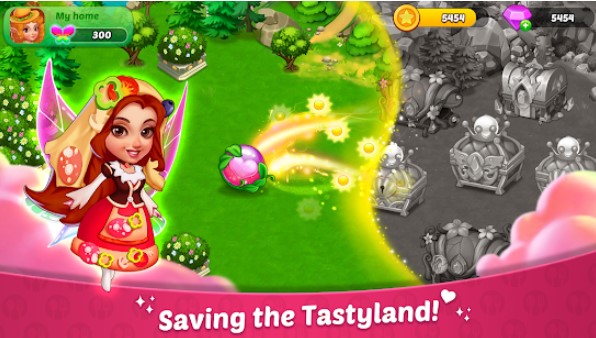 tastyland merge 2048 cooking games puzzle games MOD APK Android