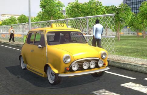 Gameplay screenshot from taxi simulator 2018 for Android