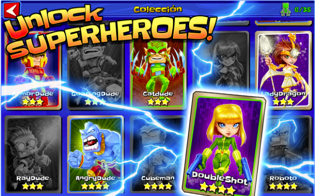 Gameplay screenshot from team z league of heroes for Android