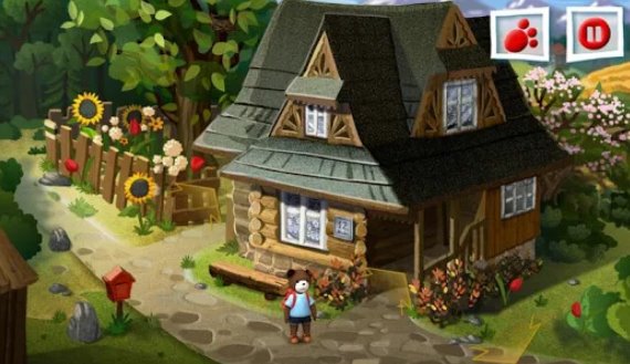 Gameplay screenshot from teddy floppy ear mt adventure for Android