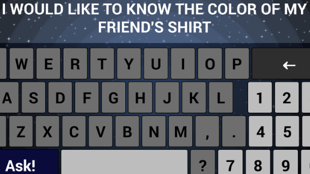 Gameplay screenshot from telepathy app for Android