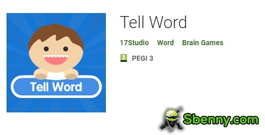 tell word