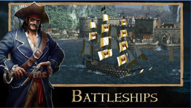 Gameplay screenshot from tempest pirate action rpg for Android