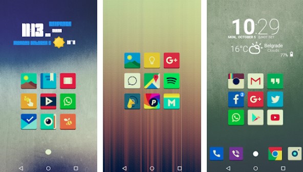 Tenex icon pakkett MOD APK Android