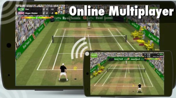 чемпион по теннису 3d онлайн спортивная игра MOD APK Android