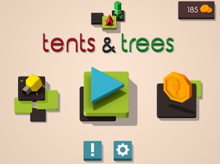 jeu de puzzle tentes et arbres