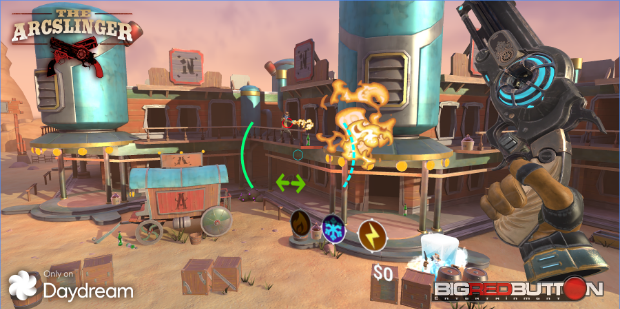 Gameplay screenshot from the arcslinger for Android