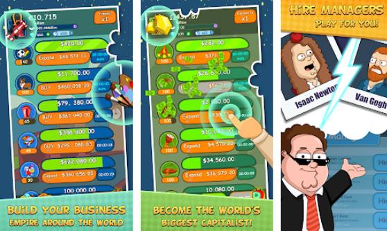 Gameplay screenshot from the big capitalist for Android