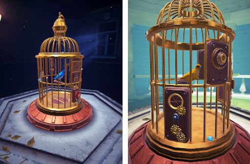 Gameplay screenshot from the birdcage for Android