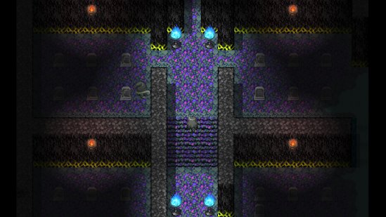 Gameplay screenshot from the black dungeon rpg for Android