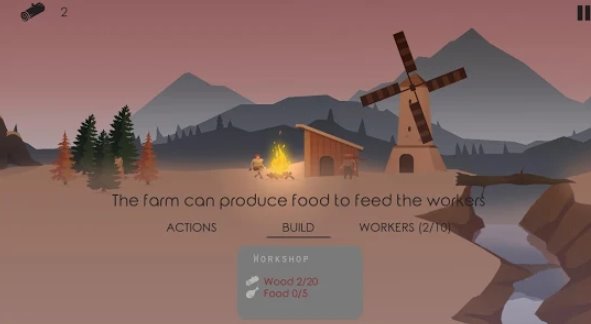 Gameplay screenshot from the bonfire forsaken lands for Android