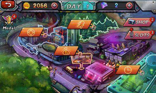 Gameplay screenshot from the bursting dead for Android