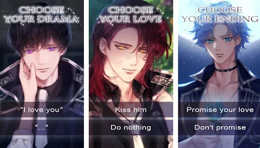 Gameplay screenshot from the chains of enchantment romance you choose for Android