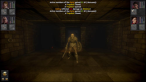 Gameplay screenshot from the deep paths for Android
