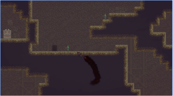 Gameplay screenshot from the dweller for Android